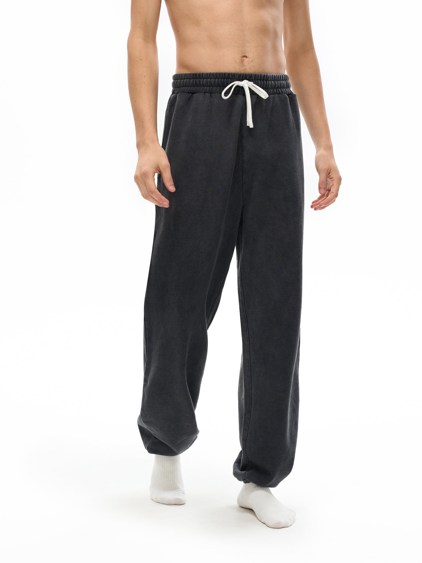 Flaky Washed Cuffed Sweat Pants